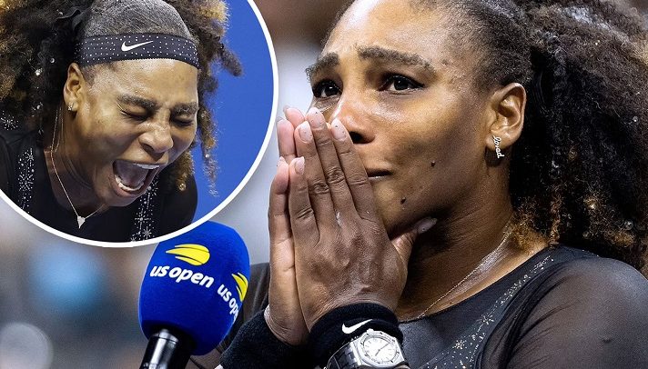 Serena Williams Bows Out In Defeat, Tears