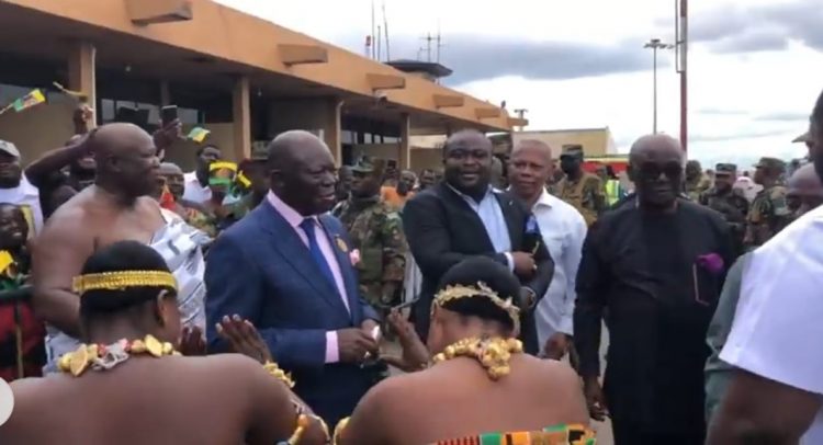 Rousing Welcome For Otumfuo