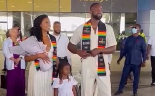 Gabrielle Union & Dwyane Wade In Ghana With Their Daughter