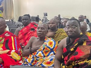 Okyeman Chiefs Storm Parliament In Support Of Ken Ofori-Atta