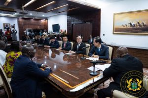 South Korea Prime Minister Visits Akufo-Addo