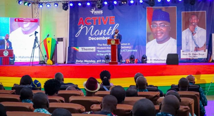 Bawumia Launches ‘MyNHIS App’ In Tamale