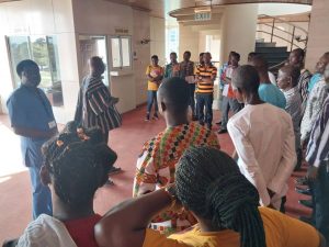 Suhum MP Hosts Constituents In Parliament