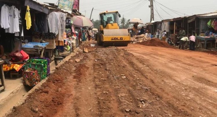Nsawam Roads Take Shape