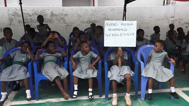 School Children Preach Environmental Protection