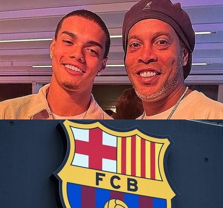 Barca Sign Ronaldinho’s Son