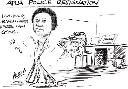 AFUA POLICE RESIGNATION