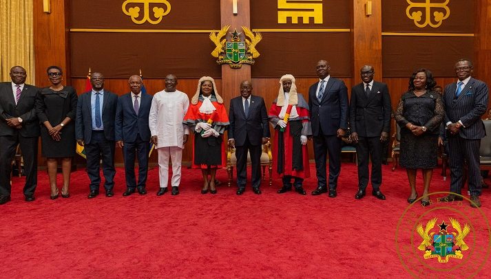 Nana Swears In 2 New SC Judges