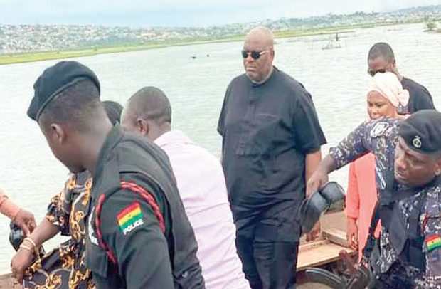 Henry Quartey Visits Faana Bereaved Families- MPs Promise Canoe, Life Jackets