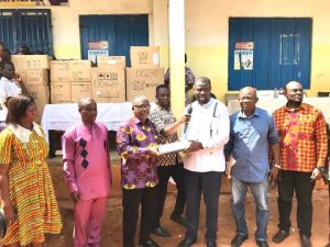 Majority Chief Whip Supports Nsawam Schools