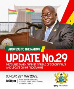 Fellow Ghanaians: Akufo-Addo Addresses Nation On COVID-19, IMF