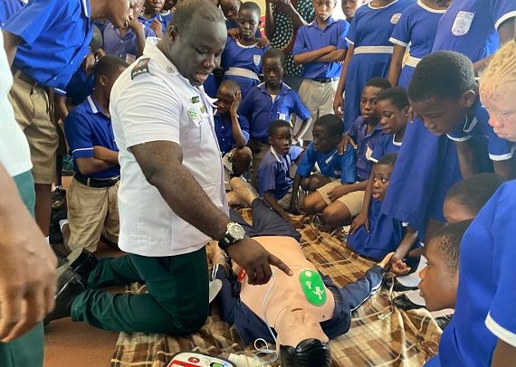 NAS Engages Students In Basic Life Support Techniques
