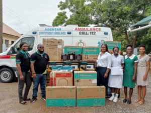 Hisense Donates To Adjiringanor Health Centre