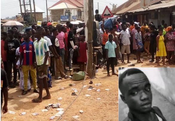 Amenfi Youth Clash With Police