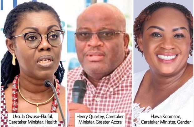 Akufo-Addo Names Caretaker Ministers
