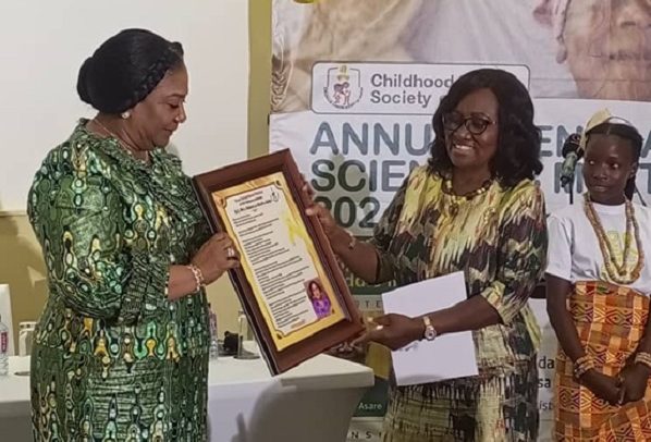 First Lady Honoured For Childhood Cancer Fight