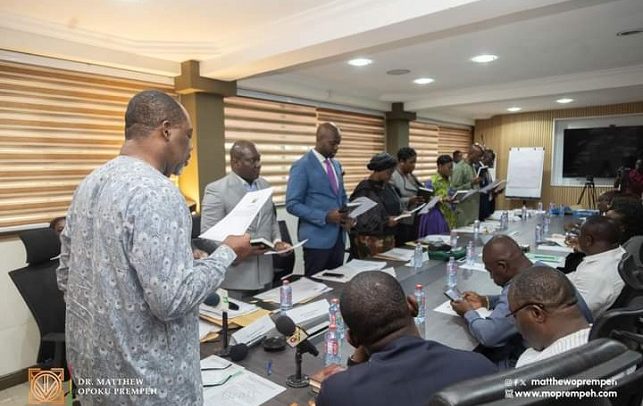 Energy Minister Swears In Reconstituted Board Of Tema Oil Refinery