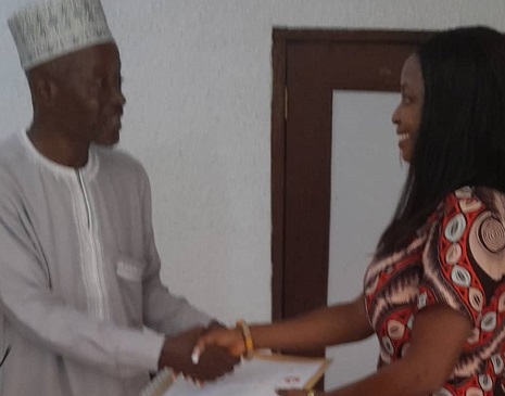Christabel Adomako Submits NDP Nomination Form