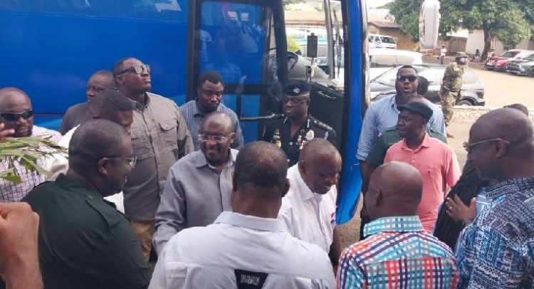 Bawumia Hits Campaign Trail With “Its Possible” Branded Bus