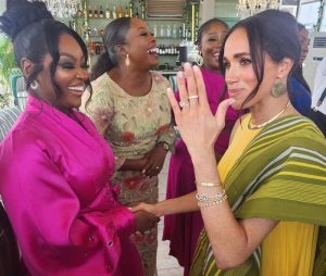 Jackie Appiah Socializes With Meghan Markle & Prince Harry