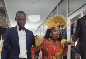 Nana Ama McBrown Sprays Cash At Grace Omaboe`s 80th Birthday