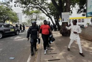 Police Whisk Away NDC Boys Over Violent Demo