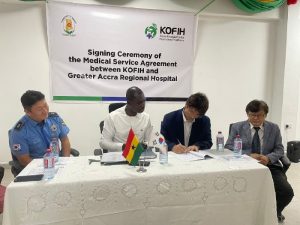 Korean Foundation Signs MoU With Ridge Hospital