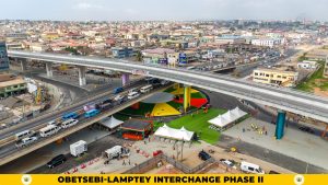 Akufo-Addo Commissions Phase II Of Obetsebi-Lamptey Interchange