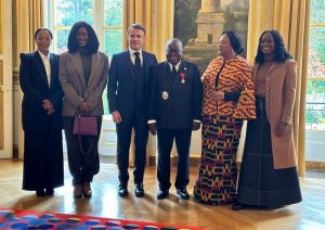 French President Honours Nana