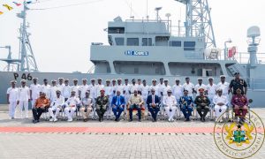 President Akufo-Addo Commissions Naval Base In Nzema