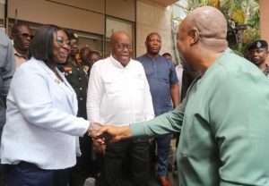 Mahama Returns To Jubilee House, Tours Facilities Ahead of Inauguration