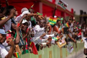 Swearing In Of President Mahama In Pictures. PIX By Nii Adjei Mensahfio