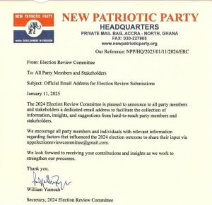 NPP Election Review Committee Takes Off