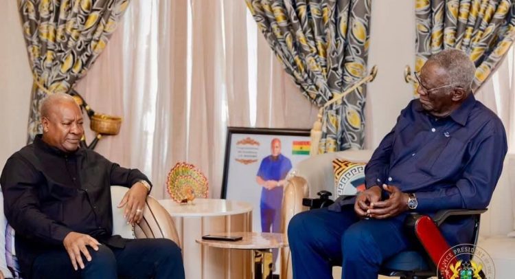 Kufour Mourns With Mahama Over Helicopter Crash Tragedy