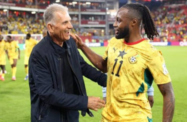 Queiroz Submits Black Stars Squad For AFCON Qualifiers
