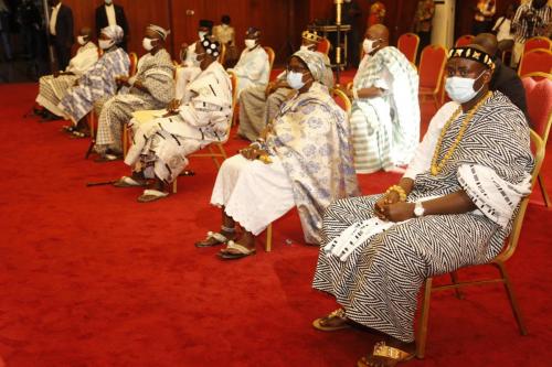 1. A delegation from theKome-Shime Tradition Council at the Jubilee House