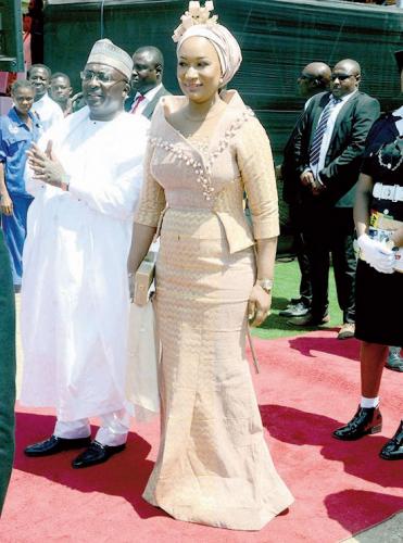 Vice-President Mahamudu Bawumia and his wife Samira