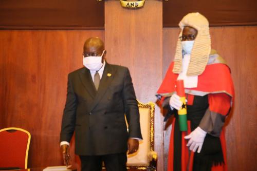 88. President Nana Addo Dankwa Akufo-Addo with Justice Yonny Kulendi